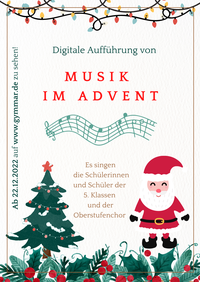 Musik im Advent - Frohe Weihnachten!