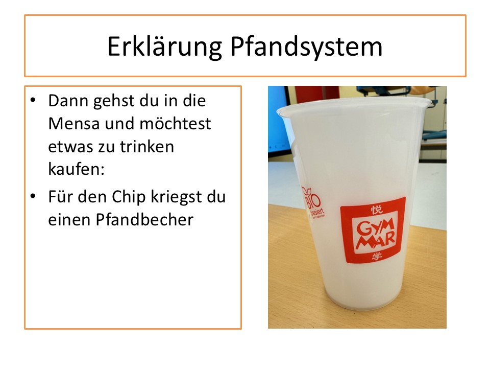 Pfandbecher erwerben